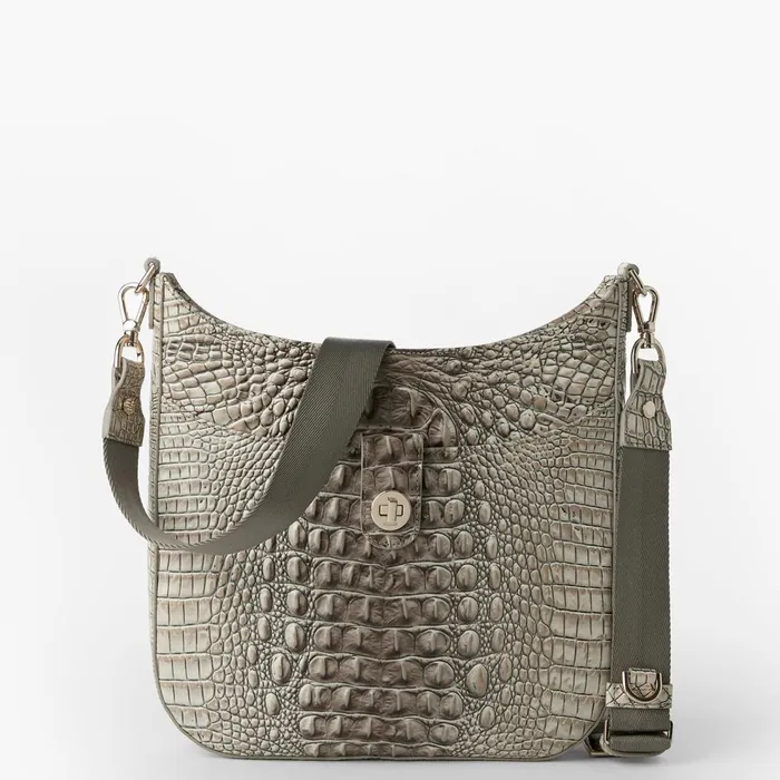 Women Brahmin Crossbodies Leia Timeless Taupe Ombre Melbourne