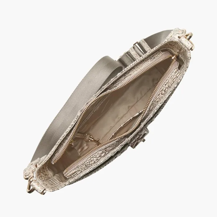 Women Brahmin Crossbodies Leia Timeless Taupe Ombre Melbourne