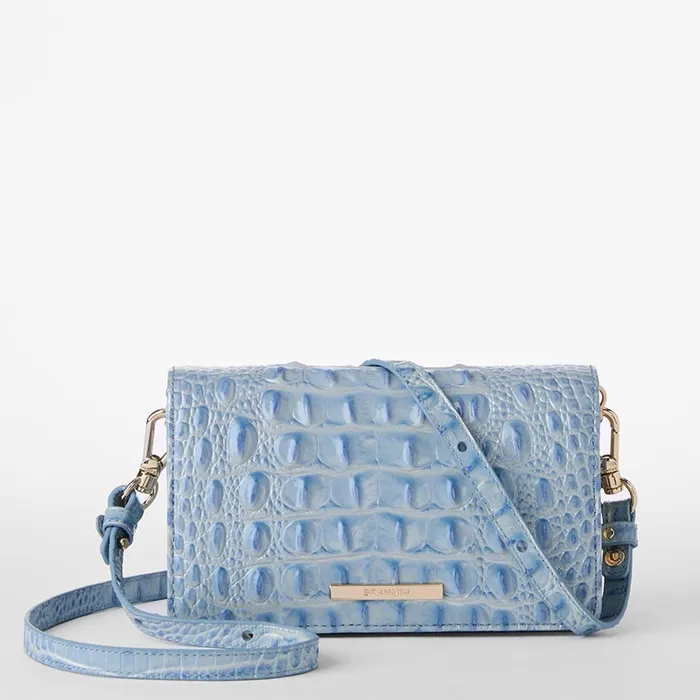 Women Brahmin Crossbodies Minuette Heavenly Blue Melbourne