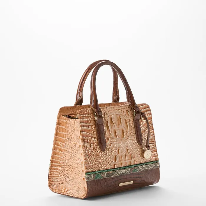 Women Brahmin Satchels Cami Honey Brown Devonshire Women Brahmin Satchels Cami Honey Brown Devonshire