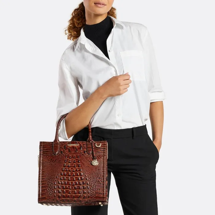 Women Brahmin Satchels Caroline Chestnut Marana Women Brahmin Satchels Caroline Chestnut Marana