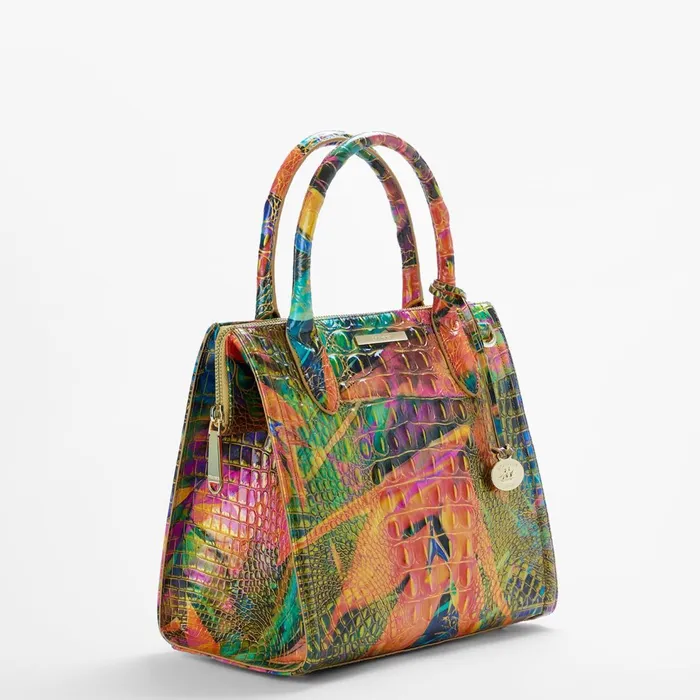 Women Brahmin Satchels Small Caroline Bountiful Women Brahmin Satchels Small Caroline Bountiful