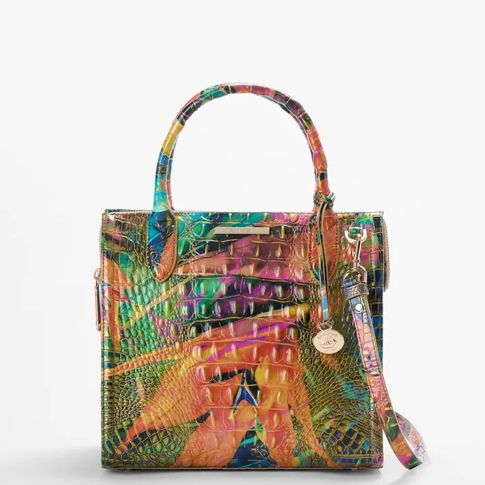 Women Brahmin Satchels Small Caroline Bountiful Women Brahmin Satchels Small Caroline Bountiful