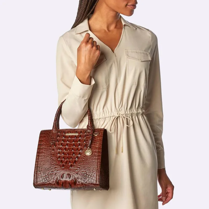 Women Brahmin Satchels Small Caroline Bountiful Women Brahmin Satchels Small Caroline Bountiful