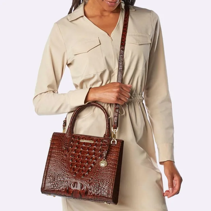 Women Brahmin Satchels Small Caroline Bountiful Women Brahmin Satchels Small Caroline Bountiful