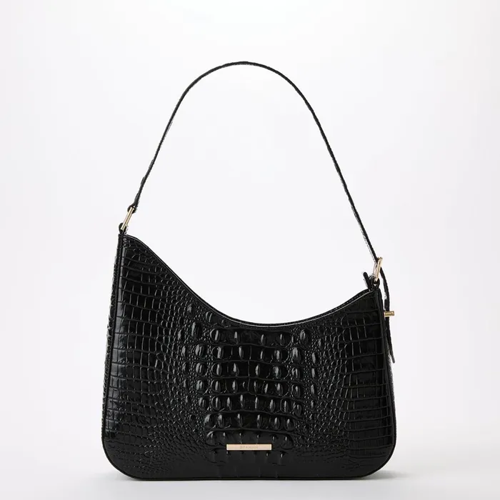 Women Brahmin Shoulder Bags Abbott Black Melbourne