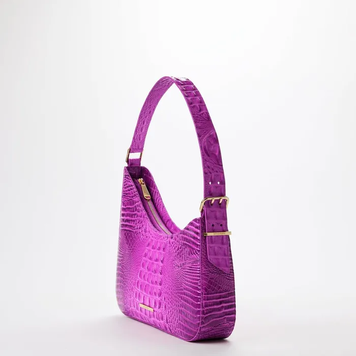 Women Brahmin Shoulder Bags Abbott Deep Fuschia Women Brahmin Shoulder Bags Abbott Deep Fuschia