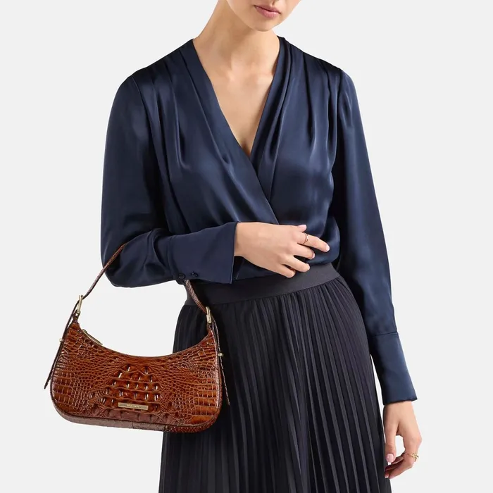 Women Brahmin Shoulder Bags Kyrie Evergreen Ombre Women Brahmin Shoulder Bags Kyrie Evergreen Ombre