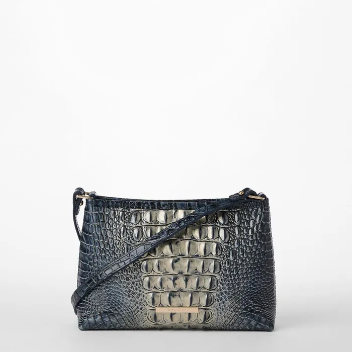 Women Brahmin Shoulder Bags Lorelei Twilight Blue Ombre