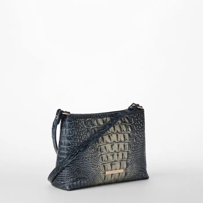 Women Brahmin Shoulder Bags Lorelei Twilight Blue Ombre Women Brahmin Shoulder Bags Lorelei Twilight Blue Ombre
