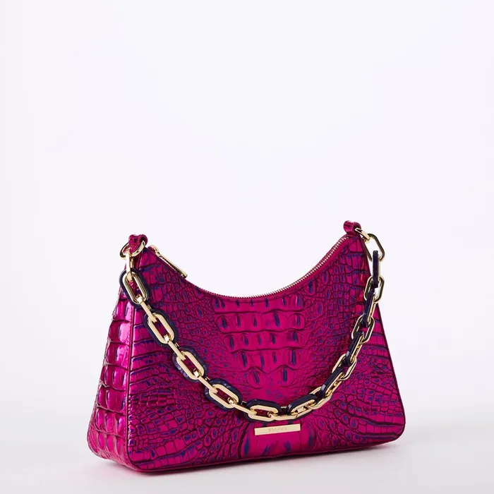 Women Brahmin Shoulder Bags Mod Esme Voltage Violet Women Brahmin Shoulder Bags Mod Esme Voltage Violet