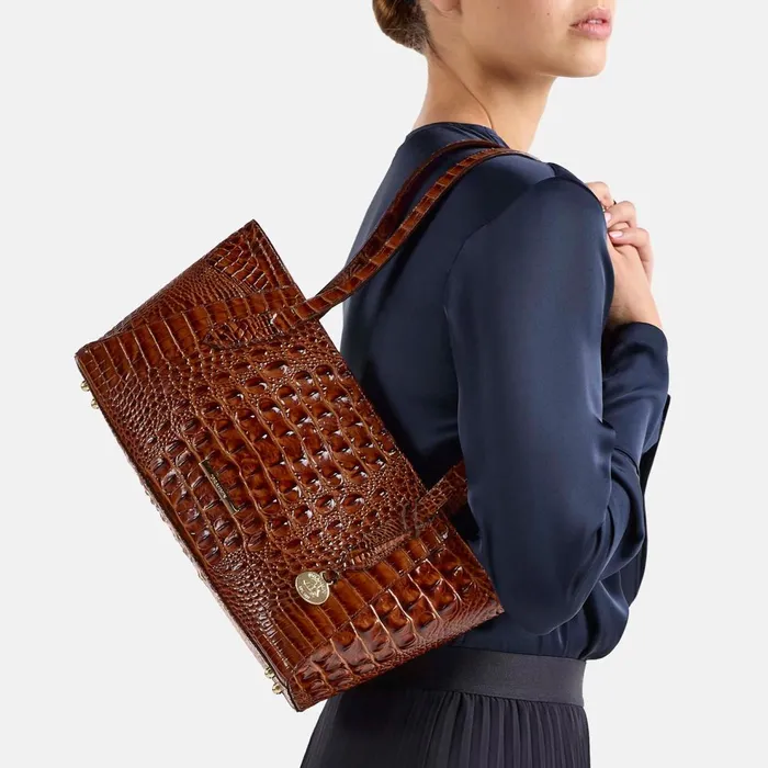 Women Brahmin Totes and Carryalls Tonya Passion Purple Women Brahmin Totes and Carryalls Tonya Passion Purple