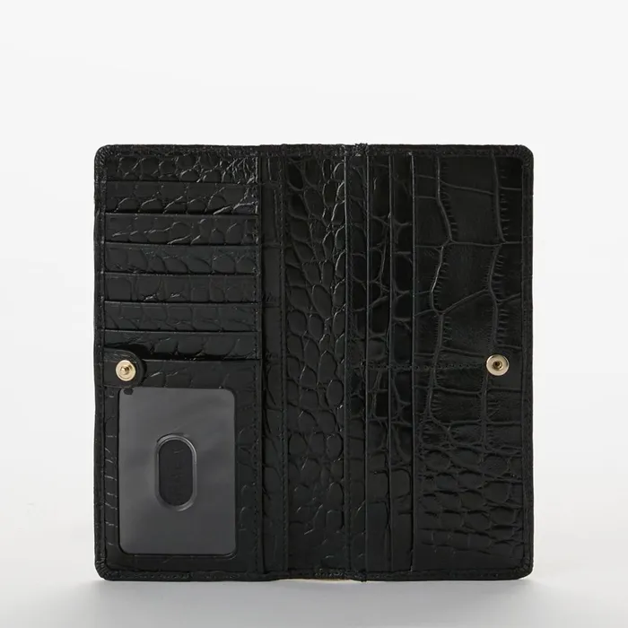 Women Brahmin Wallets and Wristlets Ady Wallet Black Bedford Women Brahmin Wallets and Wristlets Ady Wallet Black Bedford