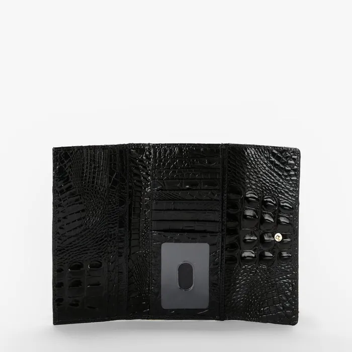 Women Brahmin Wallets and Wristlets Cordelia Wallet Black Melbourne Women Brahmin Wallets and Wristlets Cordelia Wallet Black Melbourne