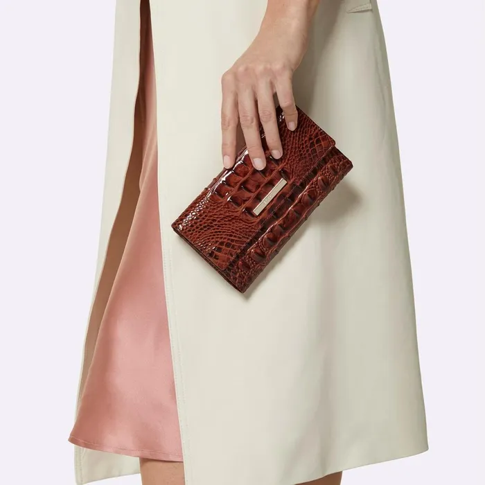 Women Brahmin Wallets and Wristlets Cordelia Wallet Black Melbourne Women Brahmin Wallets and Wristlets Cordelia Wallet Black Melbourne