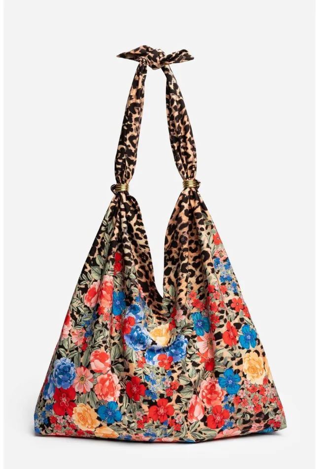 Women Cheetah Ring Beach Bag Cheetah Johnny Was Handbags