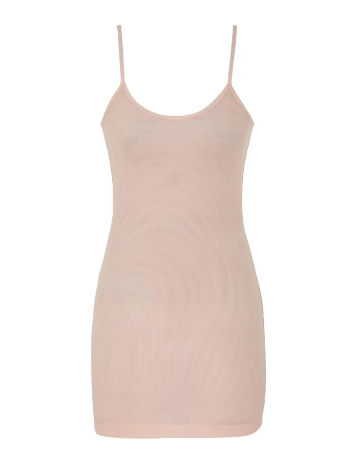 Women Clothing Zimmermann Crush Lace Frill Mini Dress Peach