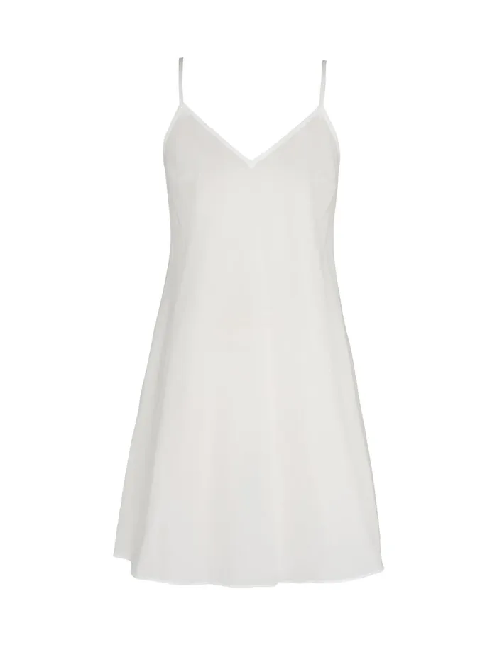 Women Clothing Zimmermann Pop Lace Trimmed Mini Dress Ivory
