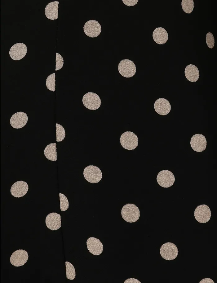 Women Clothing Zimmermann Utility Blouse Blackcream Dot