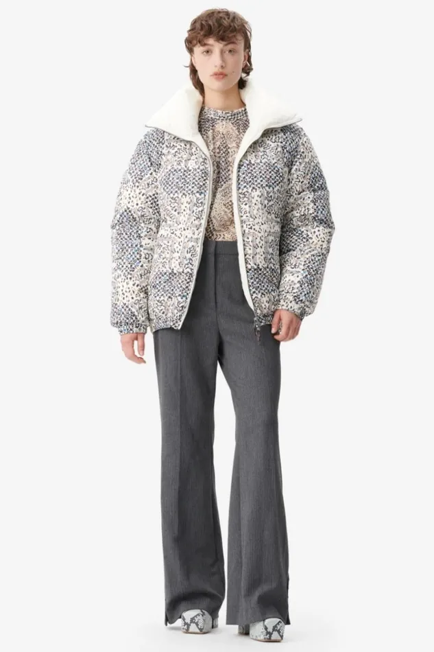 Women Coats and Jackets Lala Berlin Coat Odelie Polyamide Heritage Star Blue Women Coats and Jackets Lala Berlin Coat Odelie Polyamide Heritage Star Blue