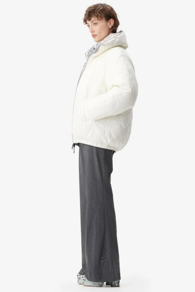 Women Coats and Jackets Lala Berlin Coat Odelie Polyamide Heritage Star Blue Women Coats and Jackets Lala Berlin Coat Odelie Polyamide Heritage Star Blue
