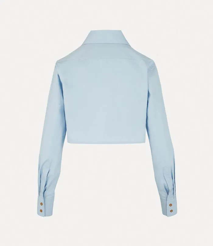 Women Cut Off Heart Shirt Blue Vivienne Westwood Tops And Shirts Women Cut Off Heart Shirt Blue Vivienne Westwood Tops And Shirts