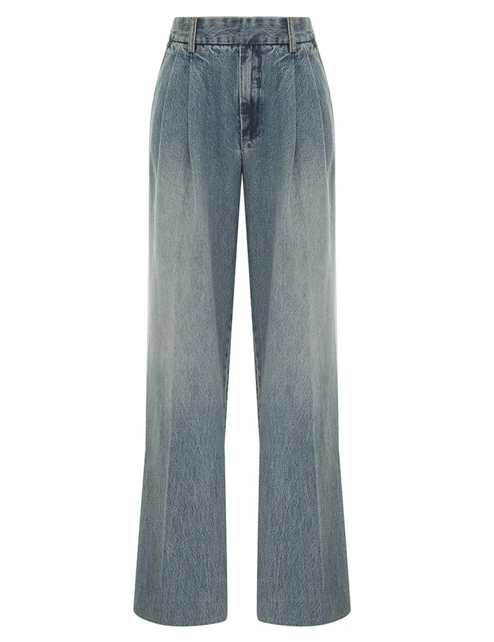 Women Denim Zimmermann Illustration Denim Pant Neptune
