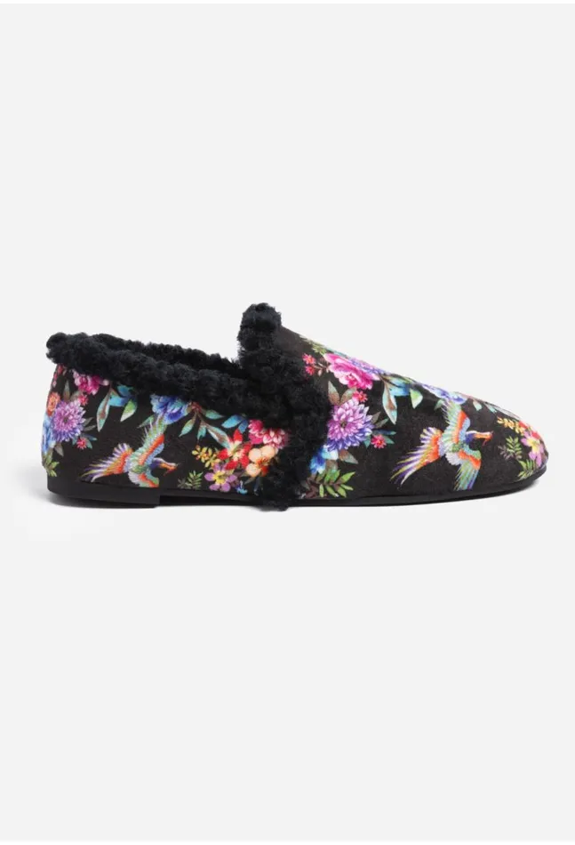Women Dreamer Loafer Slipper Dreamer Noir Johnny Was Shoes