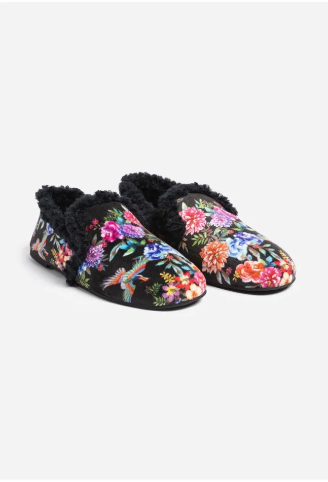Women Dreamer Loafer Slipper Dreamer Noir Johnny Was Shoes