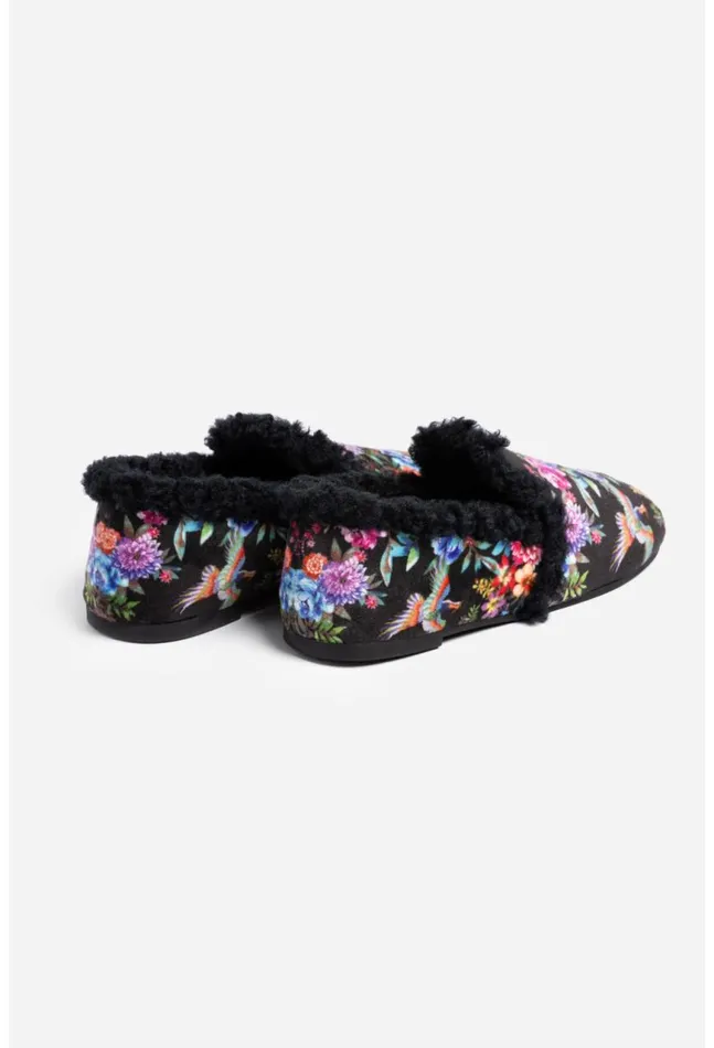 Women Dreamer Loafer Slipper Dreamer Noir Johnny Was Shoes