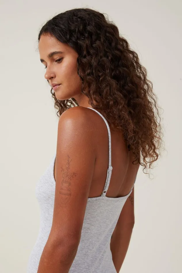 Women Dresses Cotton On Staple 90S Slip Maxi Dress Grey Marle