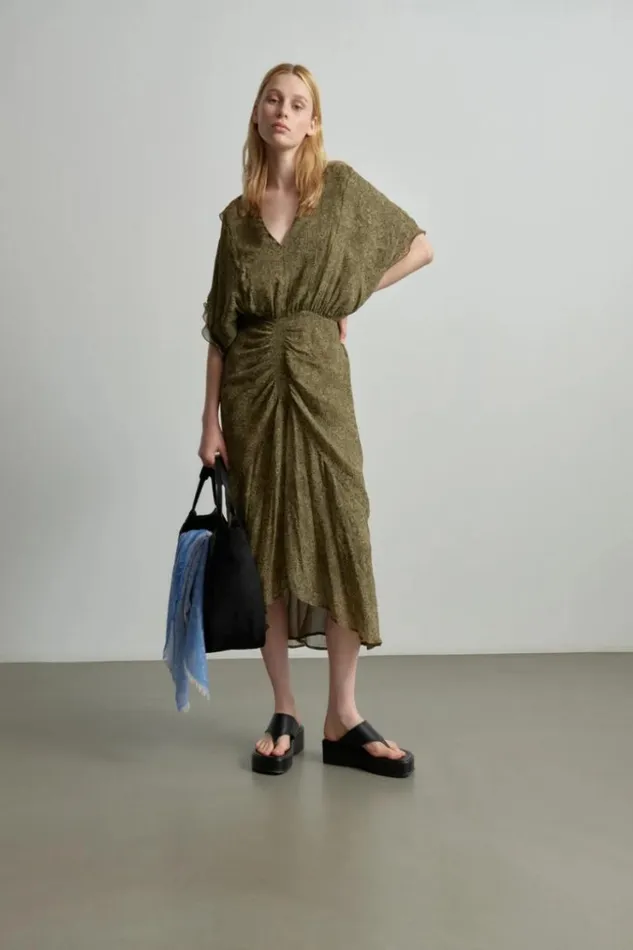 Women Dresses Lala Berlin Dress Dilyana Viscose Maze Garden Women Dresses Lala Berlin Dress Dilyana Viscose Maze Garden