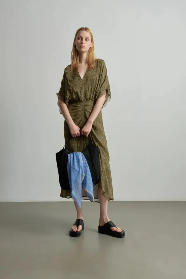 Women Dresses Lala Berlin Dress Dilyana Viscose Maze Garden Women Dresses Lala Berlin Dress Dilyana Viscose Maze Garden
