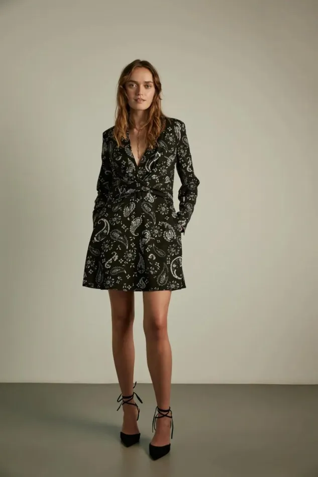 Women Dresses Lala Berlin Dress Dine 8211 Viscose 8211 Paisley Stars