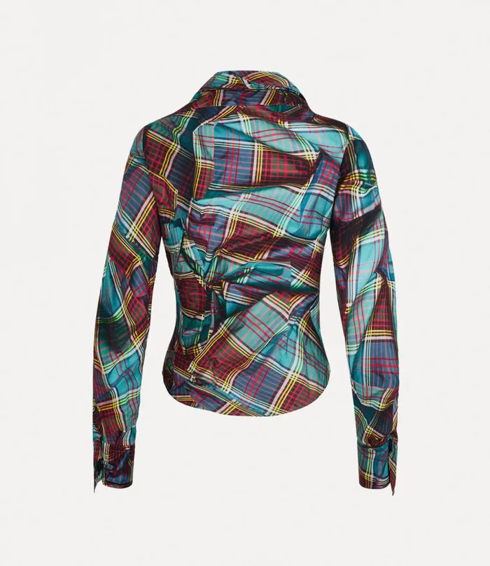 Women Drunken Shirt Multitartan Vivienne Westwood Tops And Shirts
