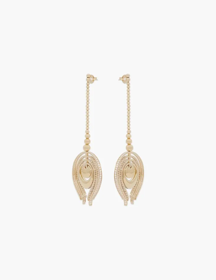 Women Earrings Zimmermann Muse Earrings Gold