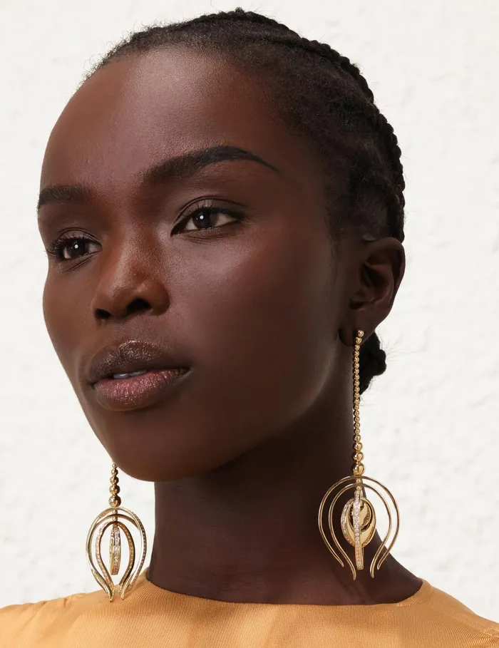 Women Earrings Zimmermann Muse Earrings Gold