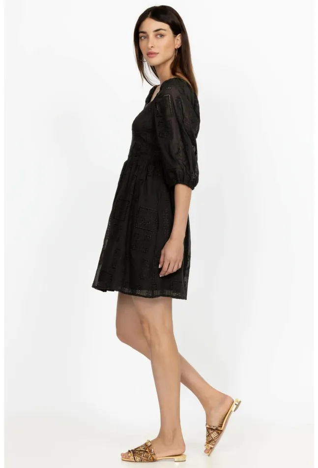Women Ella Mini Dress Black Johnny Was Dresses