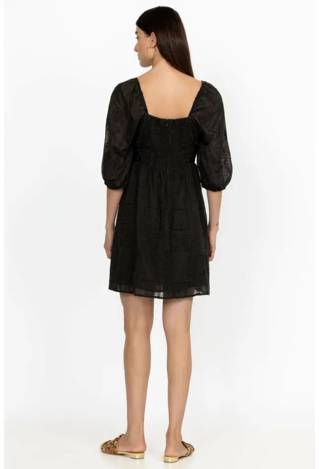 Women Ella Mini Dress Black Johnny Was Dresses
