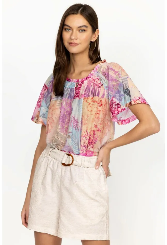 Women Esme Peasant Blouse Bliss Johnny Was Tops