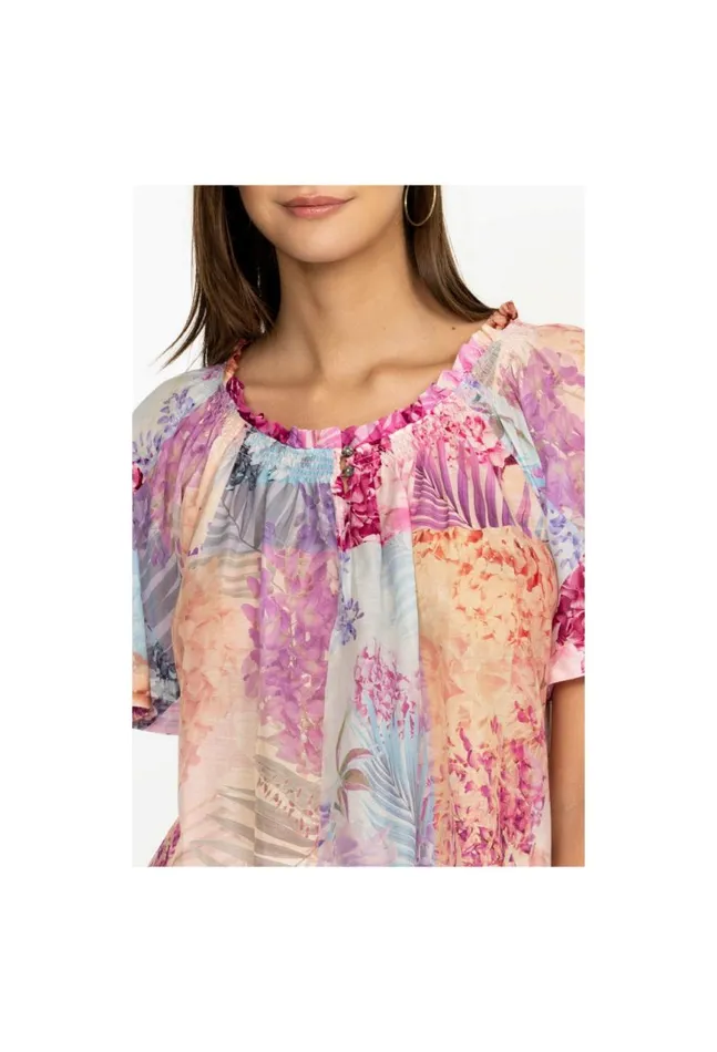 Women Esme Peasant Blouse Bliss Johnny Was Tops