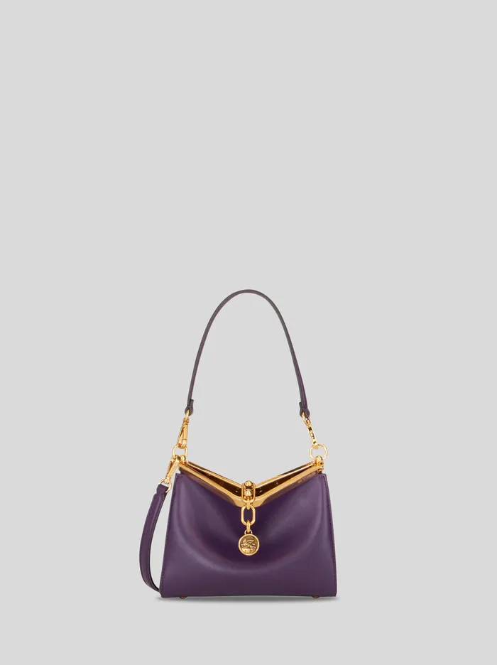 Women Etro Cross Body Bags Small Vela Bag Purple