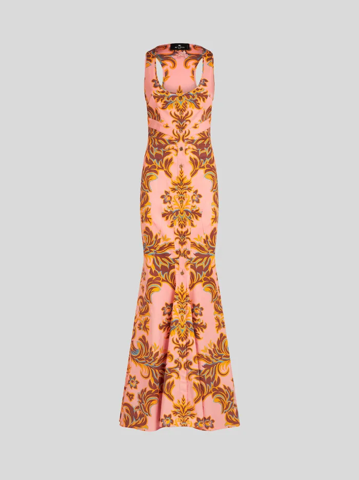 Women Etro Dresses Cotton Shirt Dress Pink
