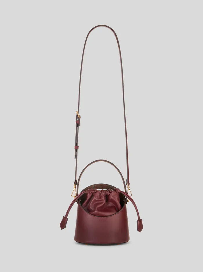 Women Etro Etro Saturno Small Saturno Bag Burgundy