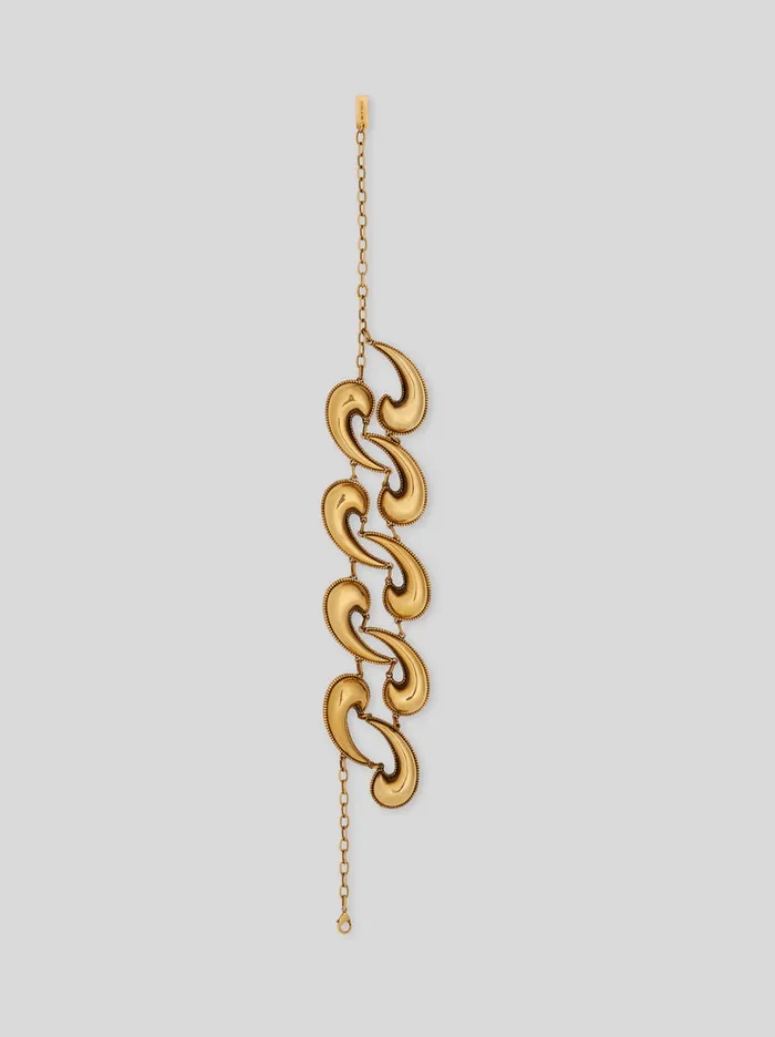 Women Etro Fashion Jewellery Paisley Choker Gold
