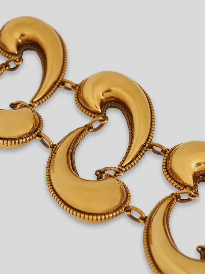 Women Etro Fashion Jewellery Paisley Choker Gold Women Etro Fashion Jewellery Paisley Choker Gold