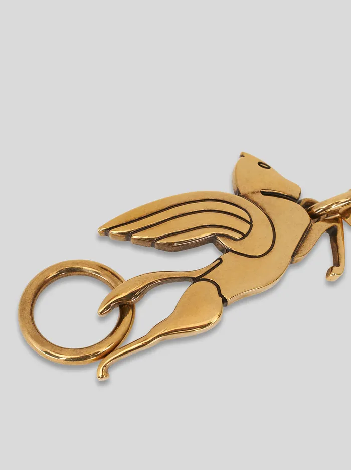 Women Etro Fashion Jewellery Scarf Pin With Pegaso Gold Women Etro Fashion Jewellery Scarf Pin With Pegaso Gold
