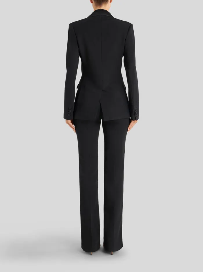 Women Etro Jackets Tailored DoubleBreasted Jacket Black Women Etro Jackets Tailored DoubleBreasted Jacket Black