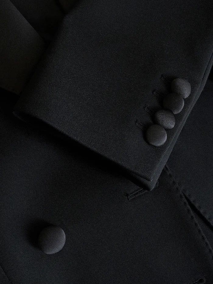 Women Etro Jackets Tailored DoubleBreasted Jacket Black Women Etro Jackets Tailored DoubleBreasted Jacket Black