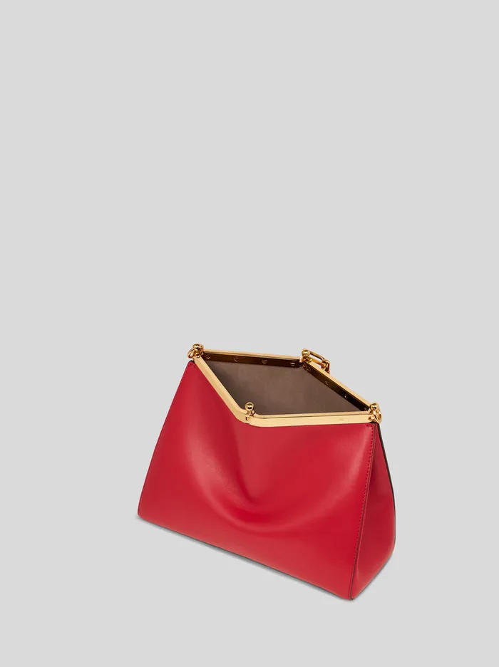 Women Etro Shoulder Bags Medium Vela Bag Red Women Etro Shoulder Bags Medium Vela Bag Red